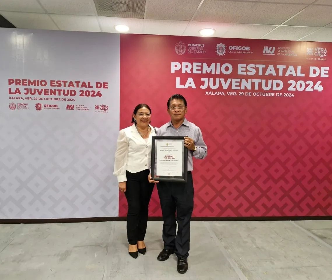 Miranda Atilano, la astronauta análoga recibe premio Estatal Veracruz a la Juventud 2024