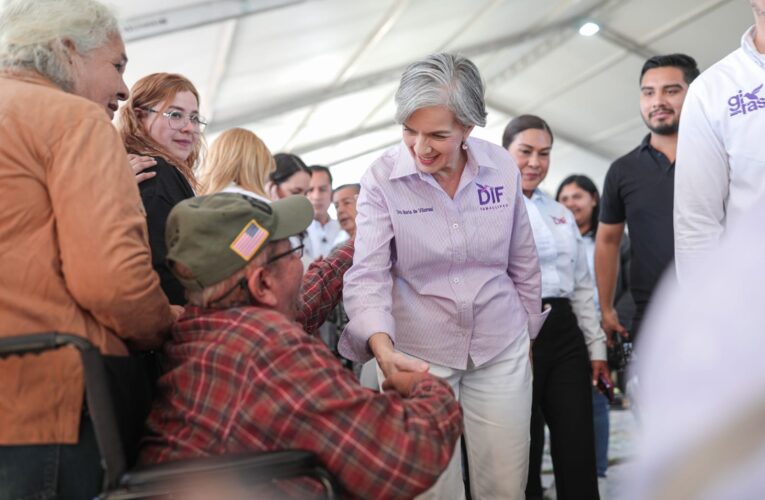 Lleva María de Villarreal apoyos y servicios a las familias de Ocampo