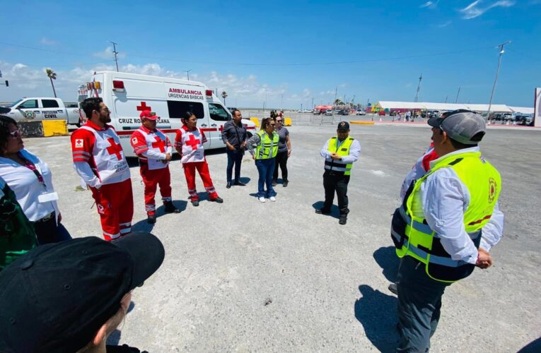 Saldo blanco en playas y balnearios durante Semana Santa 2025 en Tamaulipas