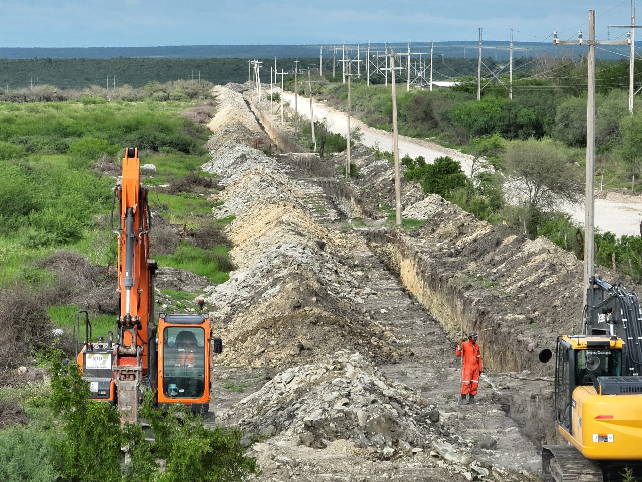 Trabajos de Acueducto “Guadalupe Victoria”
