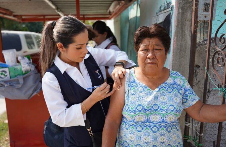 Supera Tamaulipas meta de vacunación en la Semana Nacional 2025