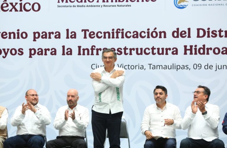 Suscriben modernización del campo tamaulipeco