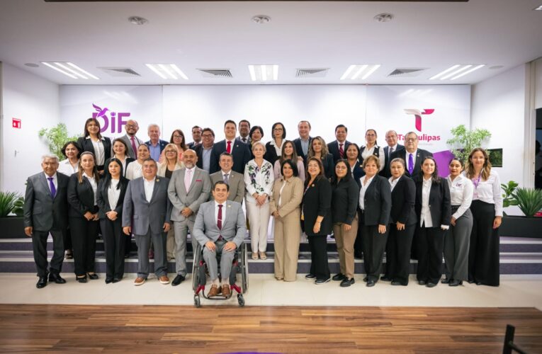 DIF Tamaulipas y Congreso del Estado fortalecen colaboración en favor de las familias más vulnerables