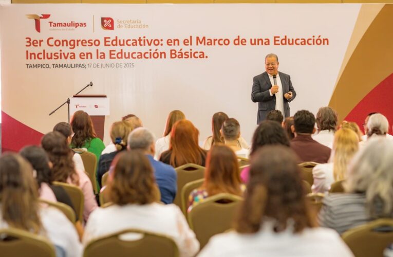 Fortalece Tercer Congreso Educativo estrategias pedagógicas para la educación inclusiva