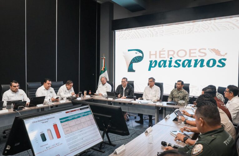 Listo el programa Héroes Paisanos, Operativo Verano 2025, en Tamaulipas