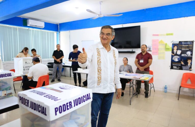 En Tamaulipas se desarrolla una jornada electoral en paz: Américo