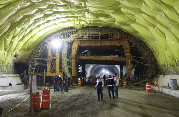 Filtraciones en el túnel de la MOT ocurren en áreas sin revestimiento de concreto y están bajo control