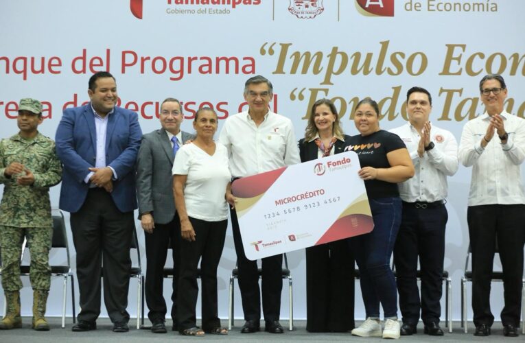 “El desarrollo debe llegar a todas partes”: Américo Villarreal entrega apoyos a emprendedores por más de 33 MDP