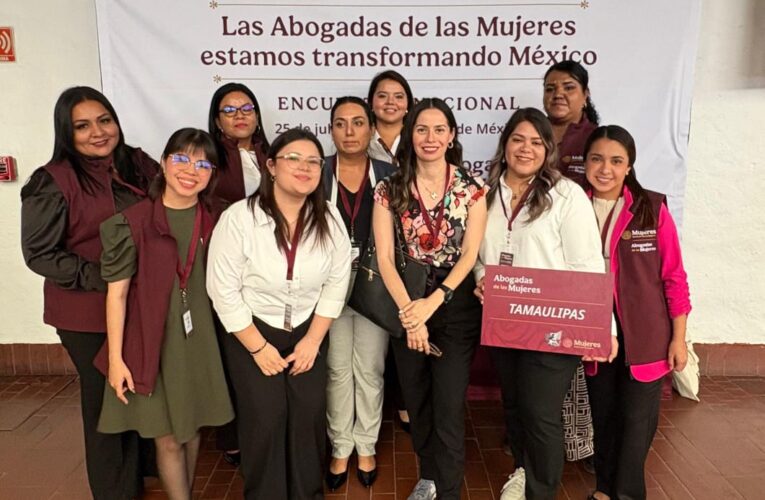Se suma Gobierno de Tamaulipas a la estrategia nacional “Abogadas de las Mujeres”: IMT