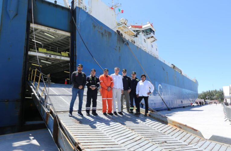 Inicia operaciones el Puerto del Norte; Tamaulipas se convierte en la nueva frontera marítima de México: Américo