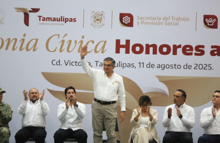 Américo reconoce a deportistas y jóvenes tamaulipecos