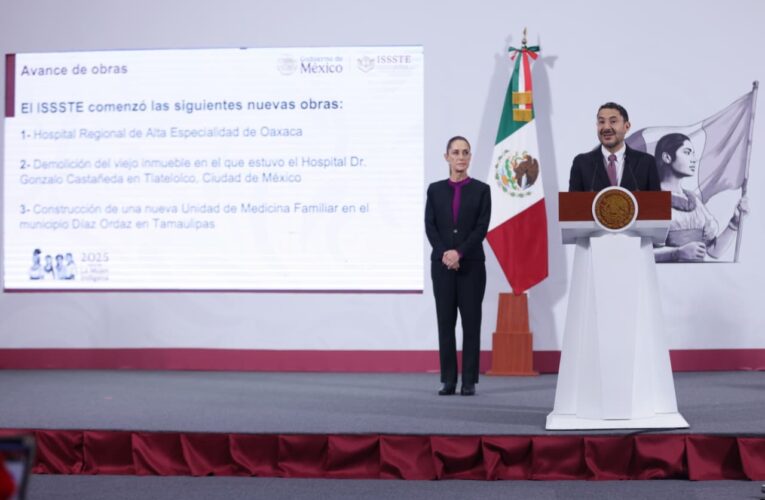 Construye ISSSTE Unidad de Medicina Familiar en Díaz Ordaz, con inversión de 11.7 MDP