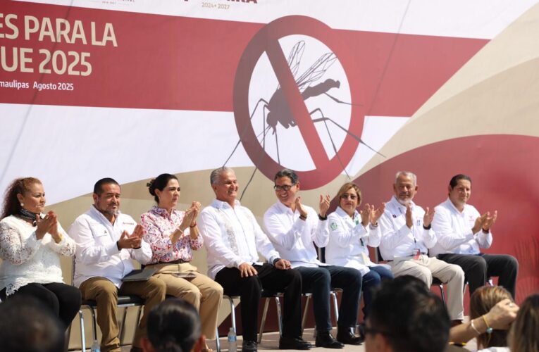 Refuerza Salud campaña intensiva contra el dengue en la zona sur del estado