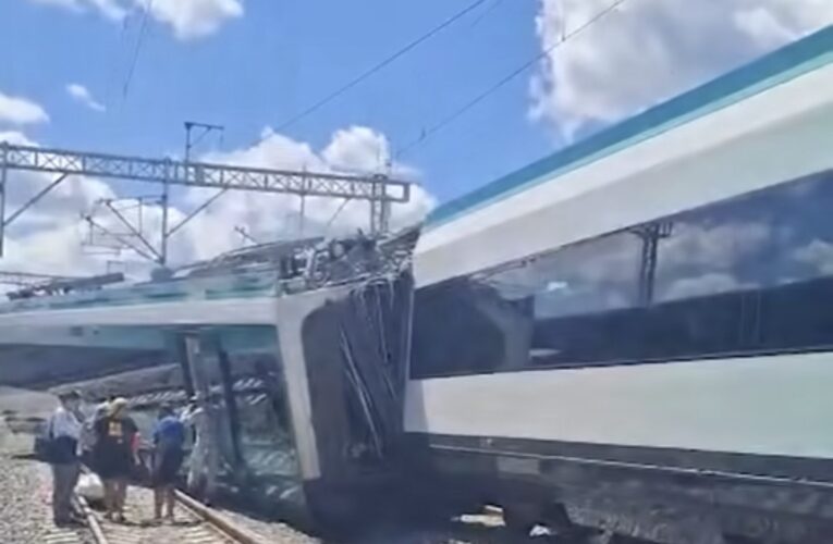 Se descarrila Tren Maya
