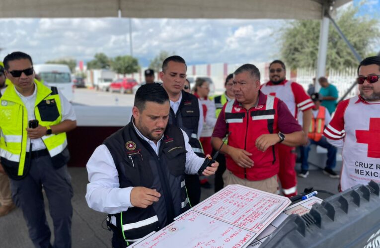 Fortalece Tamaulipas cultura de la prevención con más de 77 mil participantes en el Simulacro Nacional 2025