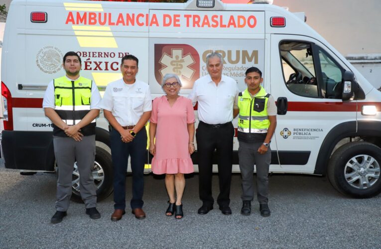 Amplía Salud red de ambulancias en Jiménez, Soto la Marina y Aldama