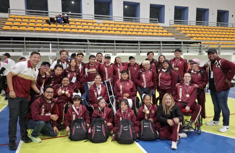 Tamaulipas cierra en el Top-5 del paraatletismo de la Paralimpiada Nacional 2025, en una actuación histórica