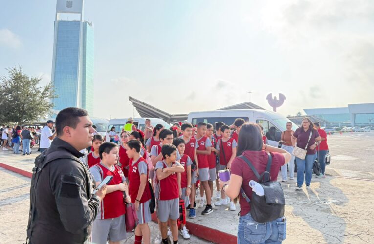 Lleva Secretaría de Turismo a niños y niñas de escuelas primarias a disfrutar de la Feria Tamaulipas