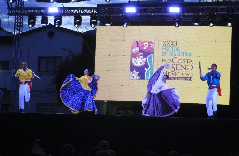 Orquesta Sinfónica de Alientos y Ballet  Folclórico de la Guardia Nacional participan en el Festival Internacional en Tamaulipas