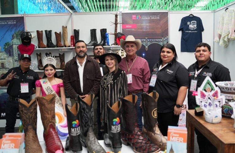 Encantan Tula y Mier, en Tianguis Nacional de Pueblos Mágicos