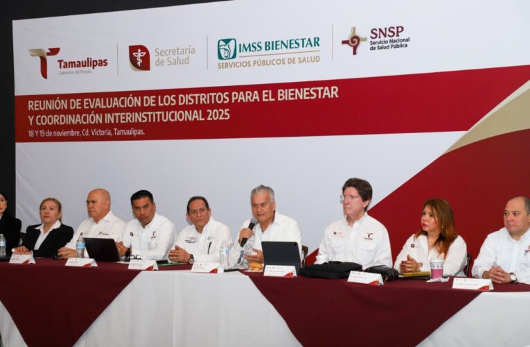 Evalúan trabajo de los Distritos de Salud para el Bienestar
