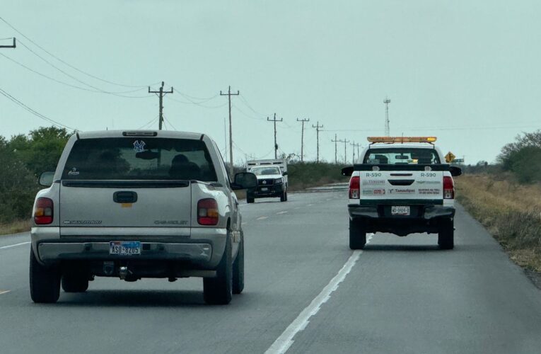 Brindan Ángeles Verdes atención a 2,486 turistas en Tamaulipas