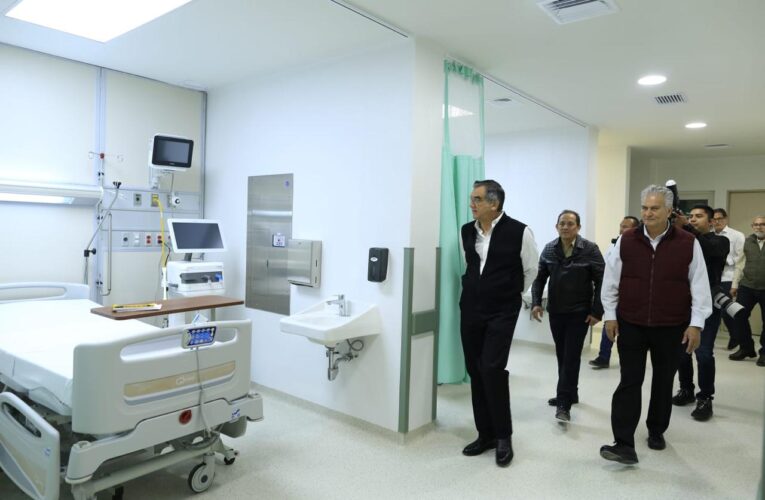 Supervisa Américo Villarreal avance y equipamiento del nuevo Hospital General de Ciudad Madero