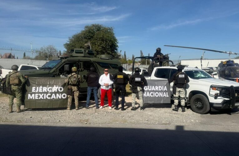 En Tamaulipas, autoridades federales detienen a uno de los líderes de un grupo delictivo