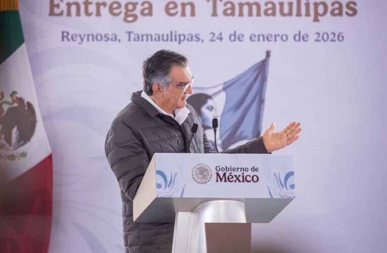 Anuncia Claudia Sheinbaum inversión histórica para Tamaulipas