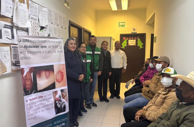 Realiza SST jornada dermatológica para detección de lepra