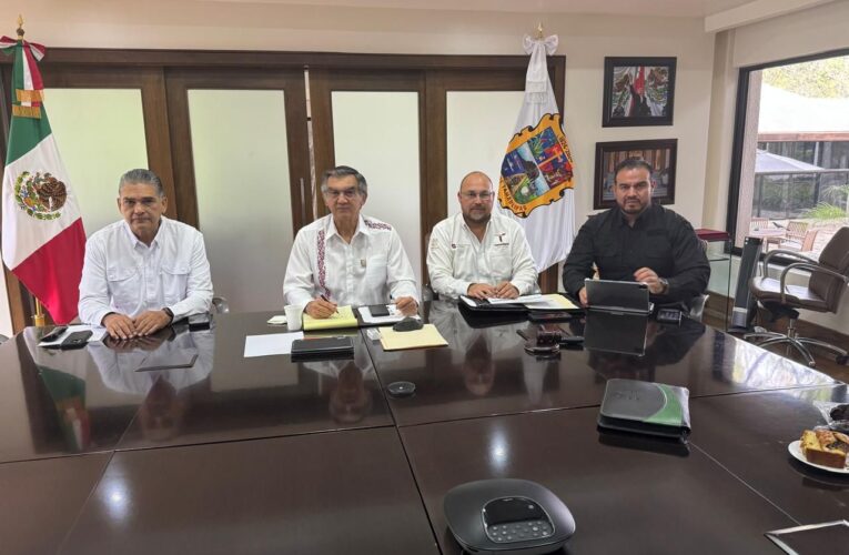 Coordina el gobernador acciones para mantener el orden en el estado