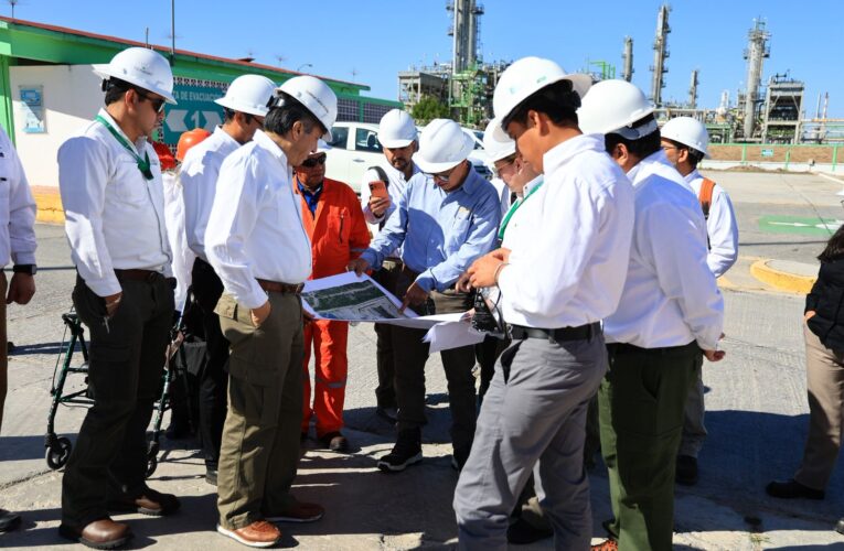 Supervisa CENAGAS, SEDENER y CENAM avances del Complejo Procesador de Gas Burgos en Reynosa