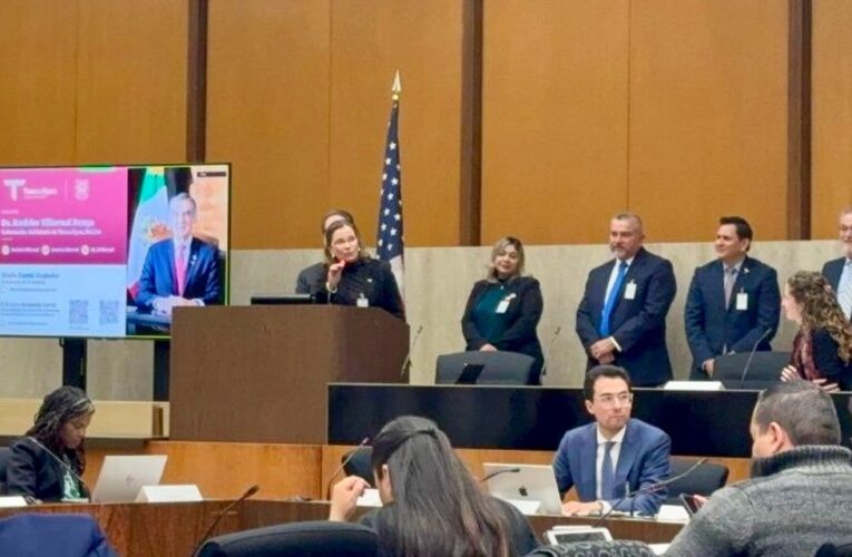 Participa Tamaulipas en reunión plenaria binacional México–Estados Unidos sobre puentes y cruces internacionales
