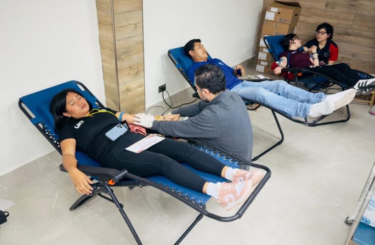 Impulsa Salud campaña intensiva de donación voluntaria de sangre