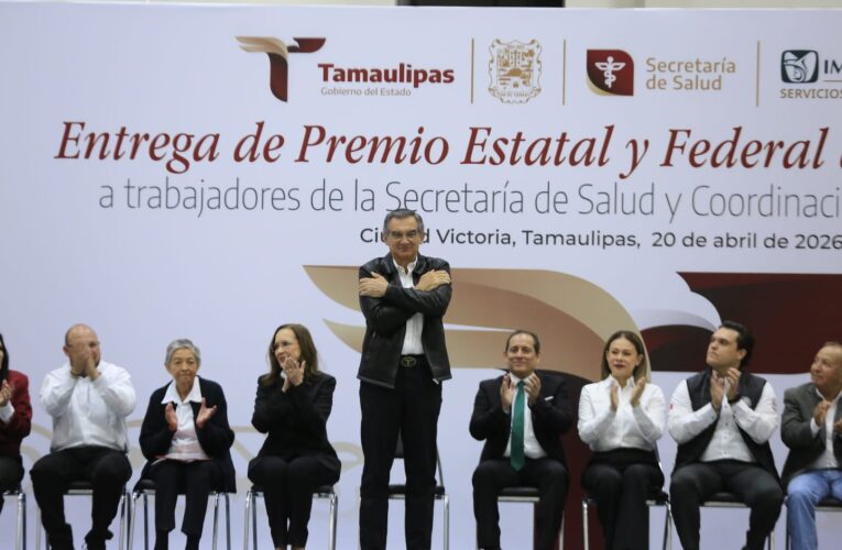 Es Tamaulipas ejemplo nacional en salud: Américo
