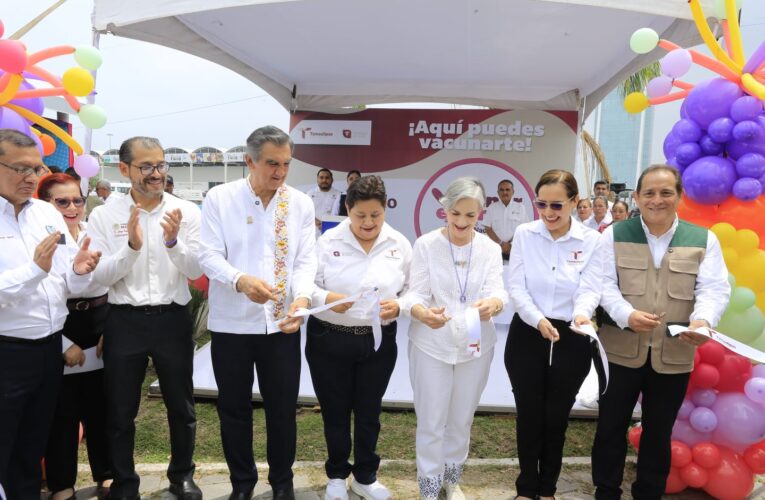Arranca Américo Semana Nacional de Vacunación en Tamaulipas; aplicarán más de 48 mil dosis
