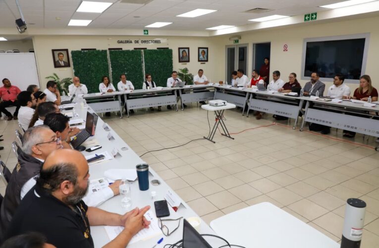 Activan protocolos de prevención a través del Comité Estatal de Seguridad en Salud