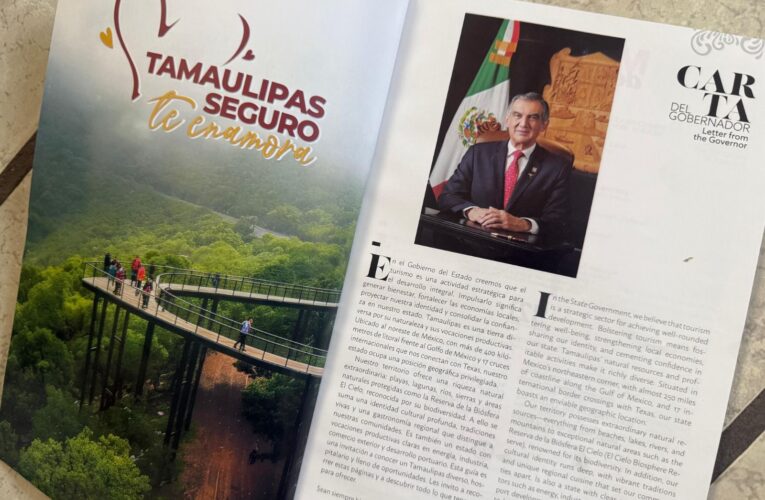 A través de su guía bilingüe, Tamaulipas seguro te enamora