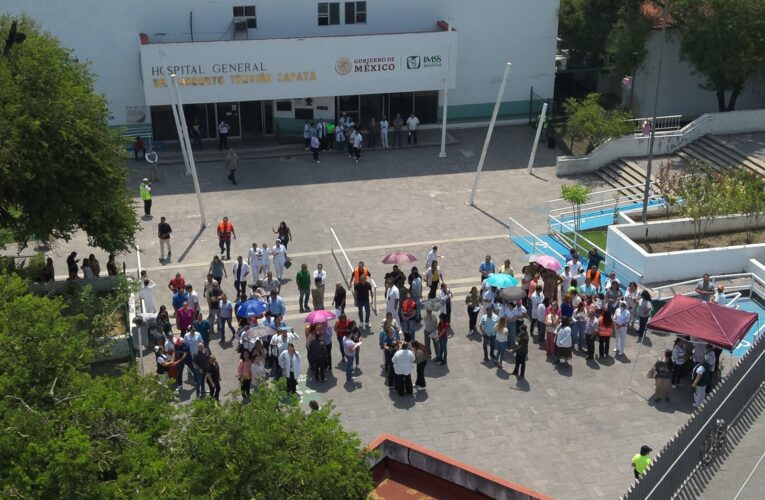 Refuerza Gobierno de Tamaulipas cultura de prevención con amplia participación en el Simulacro Nacional 2026