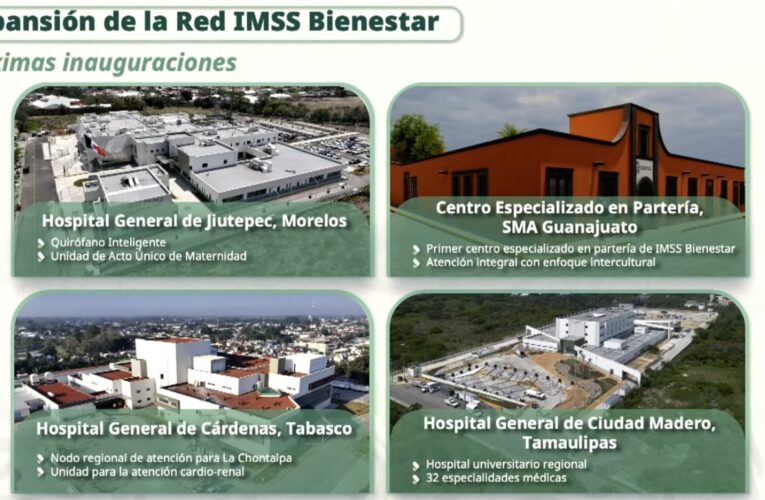 Confirma IMSS-Bienestar próxima inauguración del Hospital General de Ciudad Madero