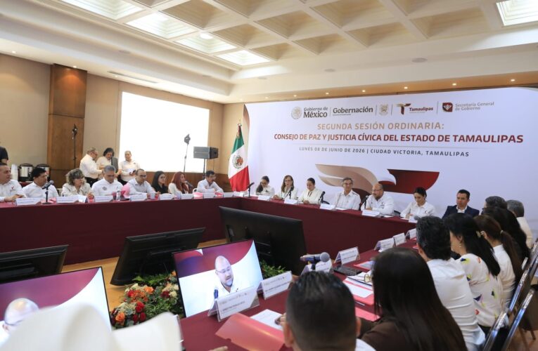 Reconoce SEGOB a Américo Villarreal por impulsar una agenda de paz, bienestar y desarrollo humanitario