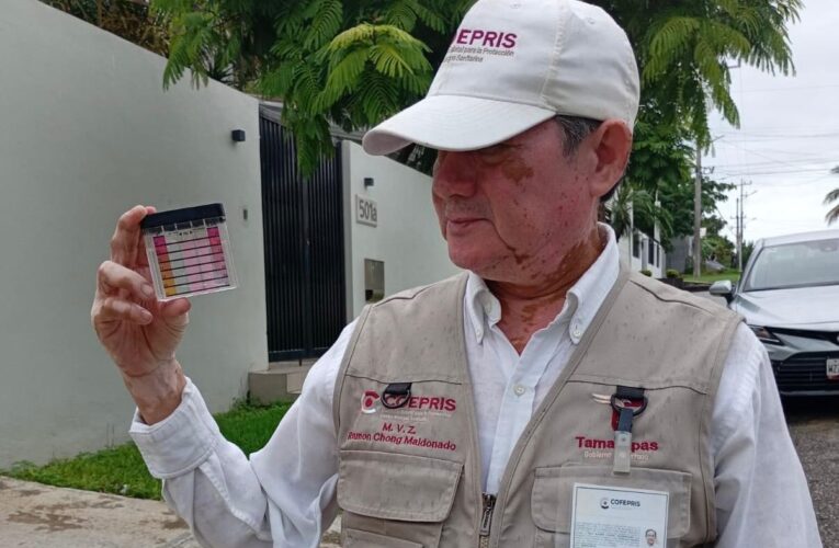 Refuerza COEPRIS operativos de verificación y acompañamiento por altas temperaturas y ante próxima canícula