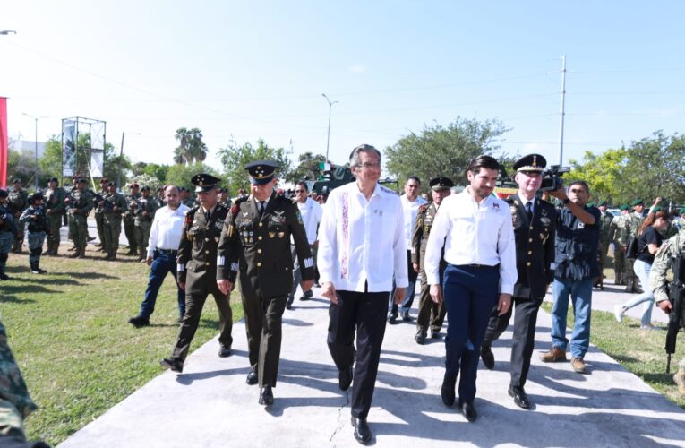 Inaugura Américo exposición La Gran Fuerza de México; destaca apoyos de la presidenta Sheinbaum para la frontera tamaulipeca