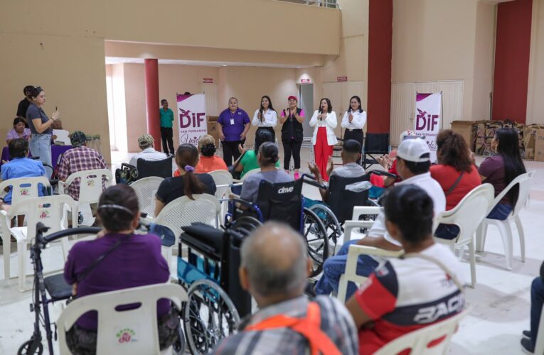 Acerca DIF Tamaulipas apoyos funcionales y de salud a quienes más lo necesitan