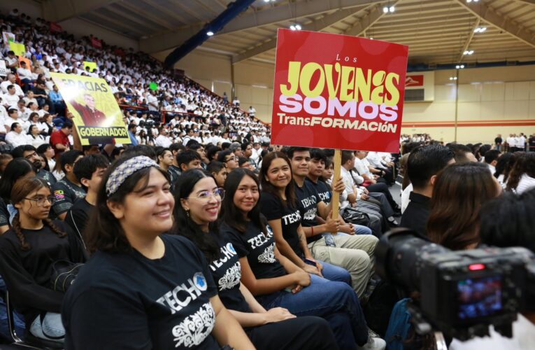 Pone Américo a las juventudes en el centro de las políticas públicas