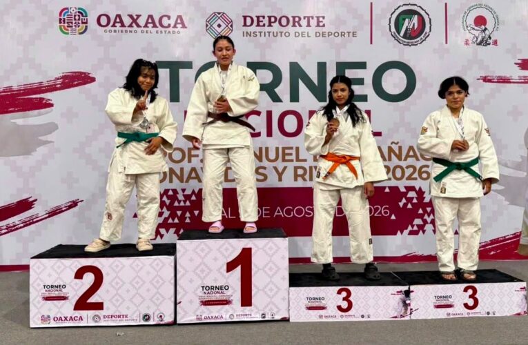 Conquista Tamaulipas 28 medallas en el Campeonato Nacional de Judo