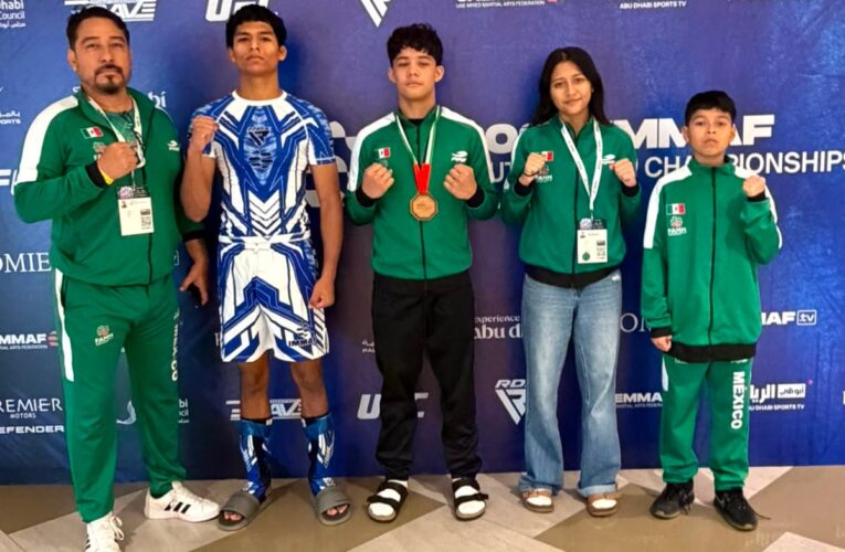 Representan a México cuatro atletas tamaulipecos en el Mundial Juvenil de MMA