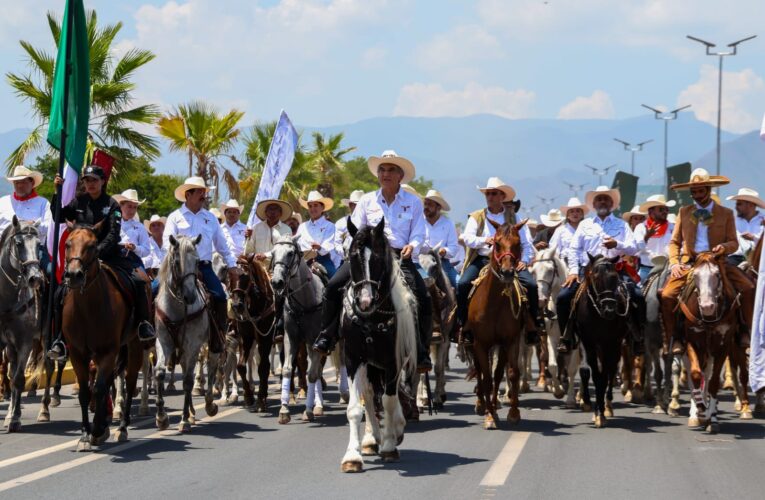 Tamaulipas cabalga unido por la soberanía y la transformación de México