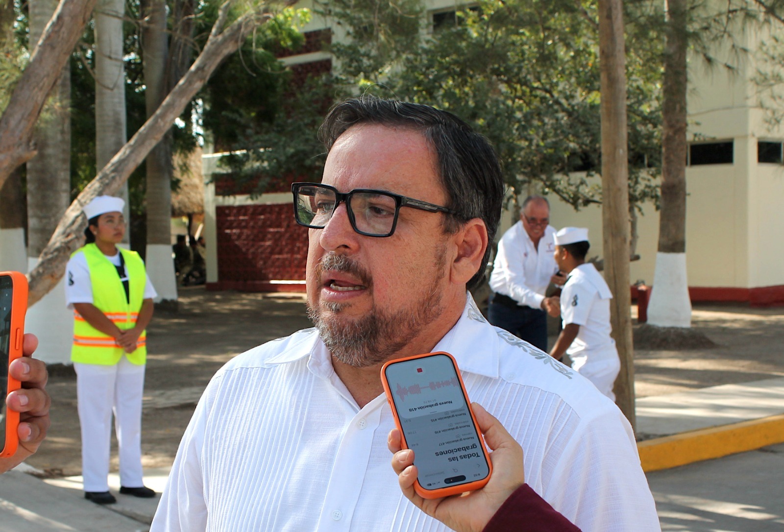 Miguel Ángel Valdez García, secretario de Educación de Tamaulipas.