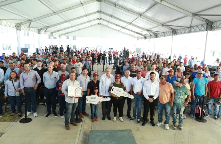 Tamaulipas, tercer estado con mayor avance en Programa de Vivienda para el Bienestar